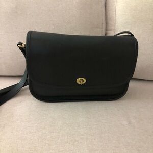 Coach Black Leather Vintage City Bag - Beautiful Condition